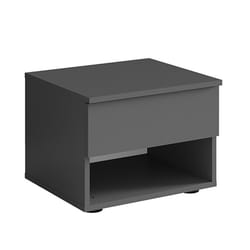 Meublorama MK-FINO-F1-U12012/U12012-23-B*1C/23KG comodino 1 cassetto/cassetti Grigio
