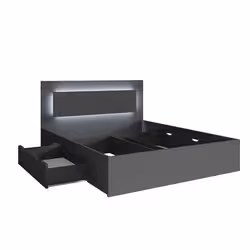Meublorama MK-FINO-F1-U12012/U12012-50-B+SOM140*4C/99KG letto - Vista aggiuntiva 2