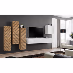 Meublorama AM-SWITCH-WW SW RTV 1*1C/30KG supporto TV e sistema audio - Vista aggiuntiva 5