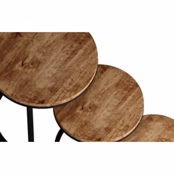 Meublorama RU-PLANO-3275-1*1C/10KG tavolino da caffè, comodino e consolle da soggiorno Forma rotonda - Vista aggiuntiva 5