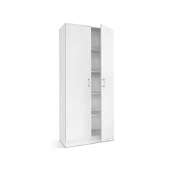 Meublorama RU-RAY-6405-1*1C/54KG armadio/guardaroba per camera da letto 4 ripiani 2 porta/porte
