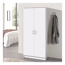 Meublorama RU-RAY-6405-1*1C/54KG armadio/guardaroba per camera da letto 4 ripiani 2 porta/porte - Vista aggiuntiva 2