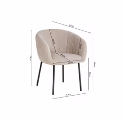 Meublorama RU-SEVILLA-9455-10*1C/8KG poltrona - Vista aggiuntiva 5