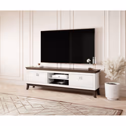 Meublorama HA-TISARO-2473LJ40*2C/82KG supporto TV e sistema audio 2 cassetto/cassetti - Vista aggiuntiva 3