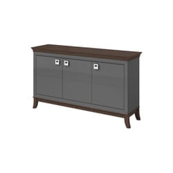 Meublorama HA-TISARO-24Z3LJ43*2C/83KG credenza per soggiorno 3 porta/porte