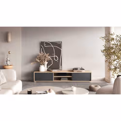 Meublorama HA-FRIDA-24DJMT40*2C/36KG supporto TV e sistema audio - Vista aggiuntiva 3