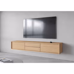 Meublorama HA-FRIDA-24DOMT39*2C/38KG supporto TV e sistema audio 2 cassetto/cassetti - Vista aggiuntiva 3