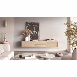 Meublorama HA-FRIDA-24DOMT39*2C/38KG supporto TV e sistema audio 2 cassetto/cassetti - Vista aggiuntiva 5