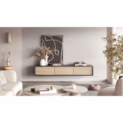 Meublorama HA-FRIDA-24JDMT38*2C/34KG supporto TV e sistema audio - Vista aggiuntiva 3