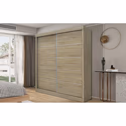 Meublorama RU-MIKE-6760-2 *3C/129KG armadio/guardaroba per camera da letto 4 ripiani 3 porta/porte - Vista aggiuntiva 3