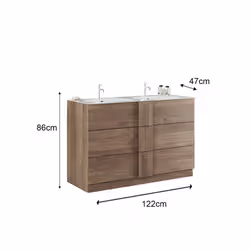 Meublorama MI-JUPITER-433963-T120*2C/70KG arredo bagno - Vista aggiuntiva 2
