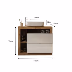 Meublorama MI-HAMBURG-439030K-T110-*2C/55KG arredo bagno - Vista aggiuntiva 3