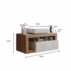 Meublorama MI-HAMBURG-439030K-S78*2C/35KG arredo bagno - Vista aggiuntiva 3