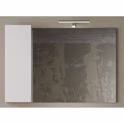 Meublorama MI-HAMBURG-431330-7110P*2C/21KG specchio da parete Bianco - Vista aggiuntiva 2