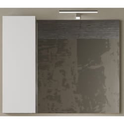 Meublorama MI-HAMBURG-431330-792P*2C/19KG specchio da parete Bianco