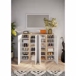 Meublorama MI-FRAME-409089-44K*2C/64KG scarpiera Bianco - Vista aggiuntiva 2