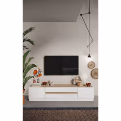 Meublorama MI-FANTASY-209010-02K*1C/42KG supporto TV e sistema audio 2 cassetto/cassetti - Vista aggiuntiva 4