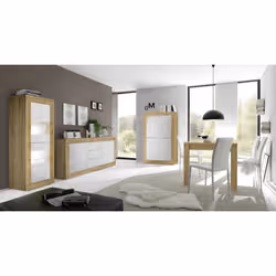 Meublorama MI-BASIC-202415-04BN*3C/54KG credenza per soggiorno 4 porta/porte - Vista aggiuntiva 5