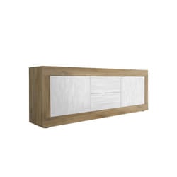 Meublorama MI-BASIC-203915-09BN*2C/59KG supporto TV e sistema audio 2 cassetto/cassetti