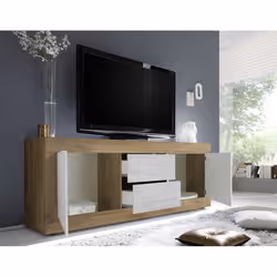 Meublorama MI-BASIC-203915-09BN*2C/59KG supporto TV e sistema audio 2 cassetto/cassetti - Vista aggiuntiva 3