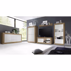 Meublorama MI-BASIC-203915-01BN*1C/30KG supporto TV e sistema audio - Vista aggiuntiva 2