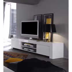 Meublorama MI-AMALFI-209006-02*3C/43KG supporto TV e sistema audio 3 ripiani - Vista aggiuntiva 5