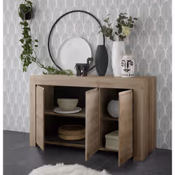 Meublorama MI-FIRENZE-202438-05*2C/40KG credenza per soggiorno 3 porta/porte - Vista aggiuntiva 5