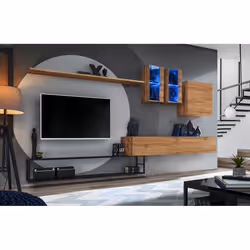Meublorama AM-SWITCH-WT SW WW 4*1C/9KG supporto TV e sistema audio 1 ripiani - Vista aggiuntiva 2