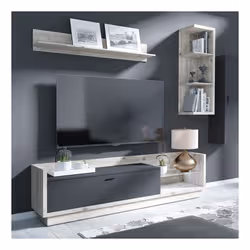 Meublorama DS-HA-TALINA-24AJIC40*2C/98KG supporto TV e sistema audio 1 cassetto/cassetti 1 ripiani - Vista aggiuntiva 4