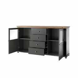 Meublorama HA-EVORA-24ZRJU25*2C/113KG credenza per soggiorno 2 porta/porte - Vista aggiuntiva 5