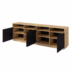 Meublorama HA-ASTON-24TWLH25-*2C/86KG credenza per soggiorno 4 porta/porte - Vista aggiuntiva 5