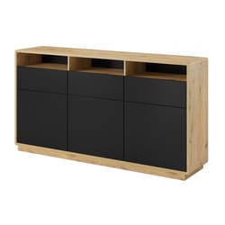 Meublorama HA-ASTON-24TWLH26*2C/86KG credenza per soggiorno 3 porta/porte