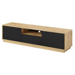 Meublorama HA-ASTON-24TWLH39*2C/52KG supporto TV e sistema audio 1 cassetto/cassetti 2 ripiani