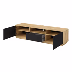 Meublorama HA-ASTON-24TWLH39*2C/52KG supporto TV e sistema audio 1 cassetto/cassetti 2 ripiani - Vista aggiuntiva 4