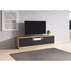 Meublorama HA-ASTON-24TWLH39*2C/52KG supporto TV e sistema audio 1 cassetto/cassetti 2 ripiani - Vista aggiuntiva 6