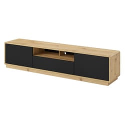 Meublorama HA-ASTON-24TWLH40*2C/57KG supporto TV e sistema audio 1 cassetto/cassetti 2 ripiani