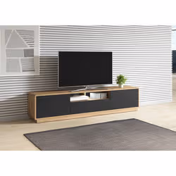 Meublorama HA-ASTON-24TWLH40*2C/57KG supporto TV e sistema audio 1 cassetto/cassetti 2 ripiani - Vista aggiuntiva 6