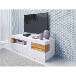Meublorama HA-SILKE-247JGY41*2C/52KG supporto TV e sistema audio 2 cassetto/cassetti - Vista aggiuntiva 5