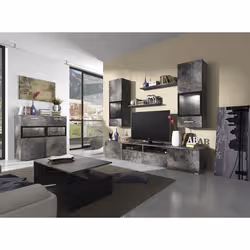 Meublorama DS-HA-SARAH-220J2245*1C/35KG credenza per soggiorno 2 porta/porte - Vista aggiuntiva 4