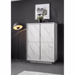 Meublorama MI-CARRARA-209100-04*2C/51KG credenza per soggiorno 4 porta/porte - Vista aggiuntiva 4