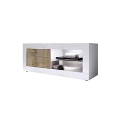 Meublorama MI-BASIC-209015-01P*1C/30KG supporto TV e sistema audio 1 ripiani