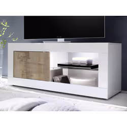 Meublorama MI-BASIC-209015-01P*1C/30KG supporto TV e sistema audio 1 ripiani - Vista aggiuntiva 2