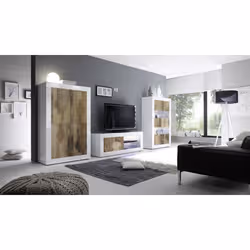 Meublorama MI-BASIC-209015-01P*1C/30KG supporto TV e sistema audio 1 ripiani - Vista aggiuntiva 6