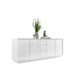Meublorama MI-ICE-209000-07*3C/72KG credenza per soggiorno 4 porta/porte