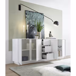 Meublorama MI-ICE-209000-07*3C/72KG credenza per soggiorno 4 porta/porte - Vista aggiuntiva 2