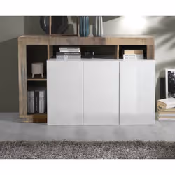 Meublorama MI-HAMBURG-209030-05P*2C/49KG credenza per soggiorno 3 porta/porte - Vista aggiuntiva 4