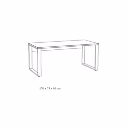 Meublorama NT-CAPO-CAP1BU17*3C/45KG scrivania - Vista aggiuntiva 3