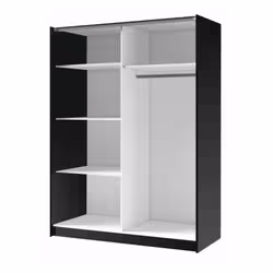 Meublorama MK-BAYADERO-BD-U12001_R20315-10III-B*3C/124KG armadio/guardaroba per camera da letto 4 ripiani 2 porta/porte - Vista aggiuntiva 3