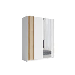 Meublorama MK-BAYADERO-BD-W10200_R20315-12III-B*3C/124KG armadio/guardaroba per camera da letto 4 ripiani 2 porta/porte