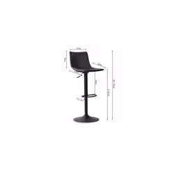 Meublorama RU-TREVI-5521-2*1C/7KG sgabello da bar - Vista aggiuntiva 3